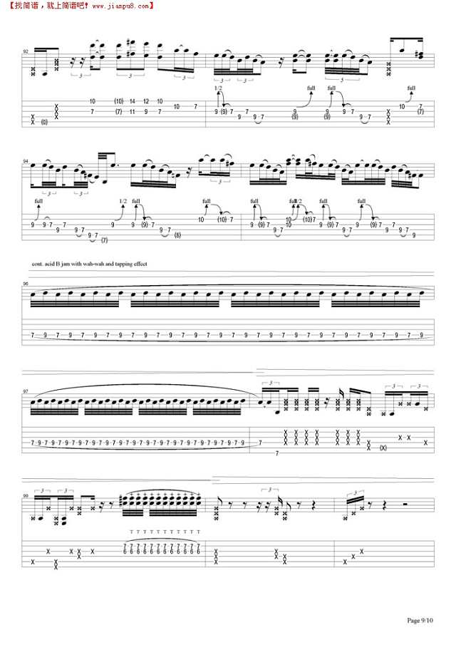 Born Under A Bad Sign吉他谱