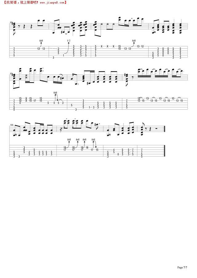 Can You Please Crawl Out Your Window吉他谱