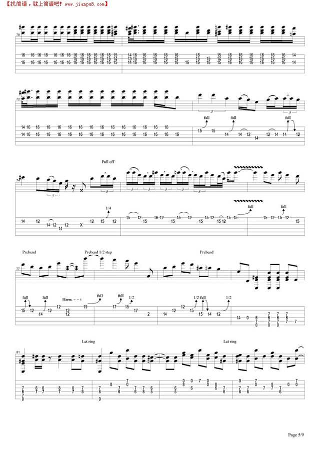 Come On (Part One)吉他谱