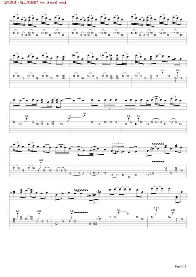 Drivin`South吉他谱