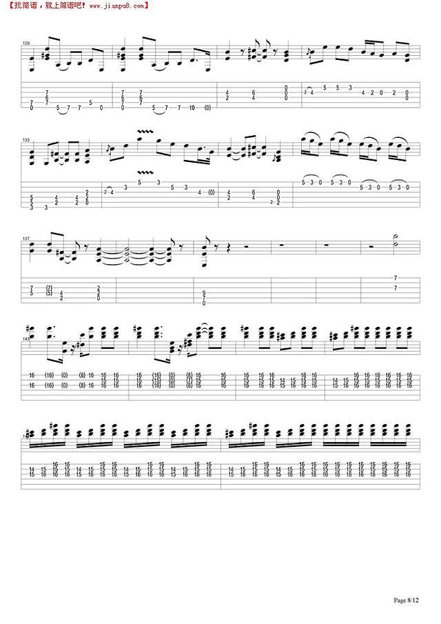 Drivin`South吉他谱