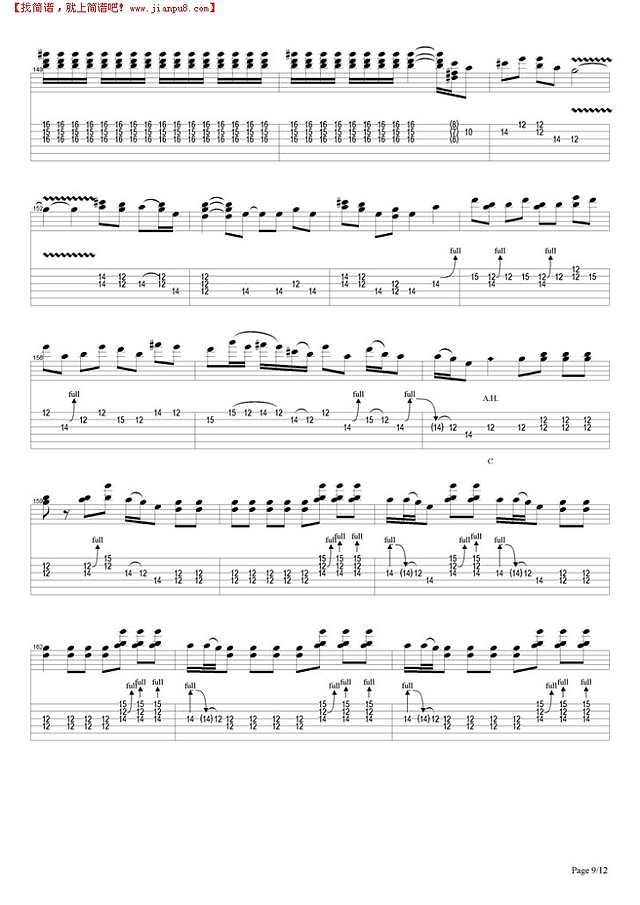 Drivin`South吉他谱