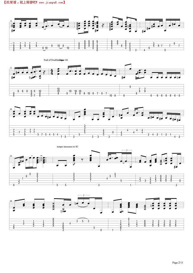 Hey Baby (Land Of the New Rising Sun)吉他谱