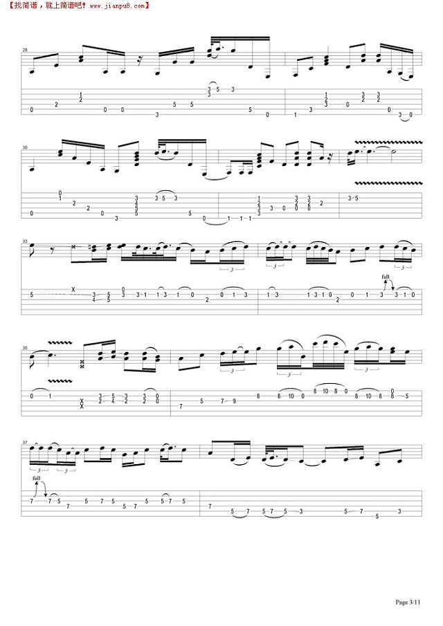 Hey Baby (Land Of the New Rising Sun)吉他谱