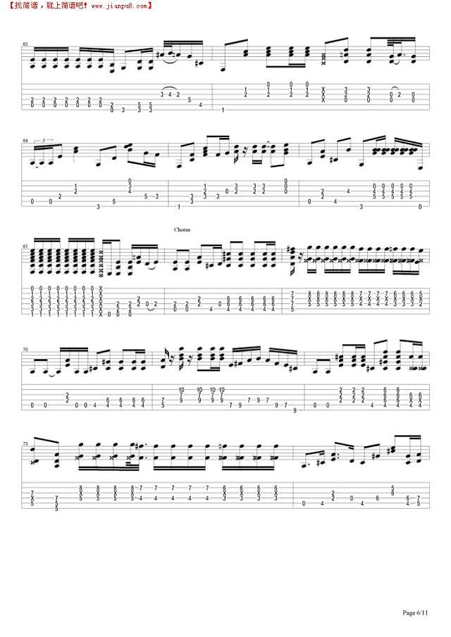 Hey Baby (Land Of the New Rising Sun)吉他谱