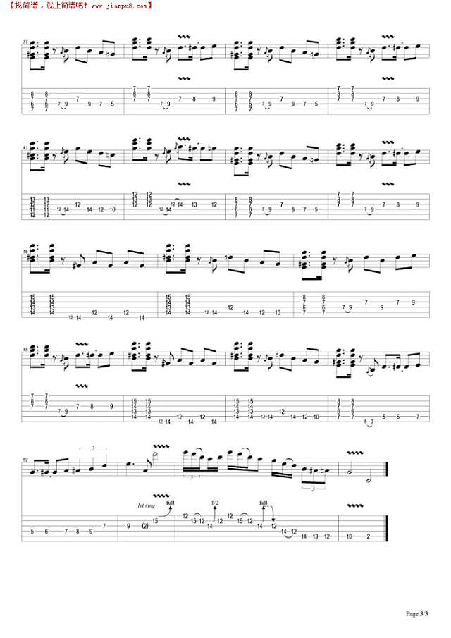 Jimis Blues吉他谱