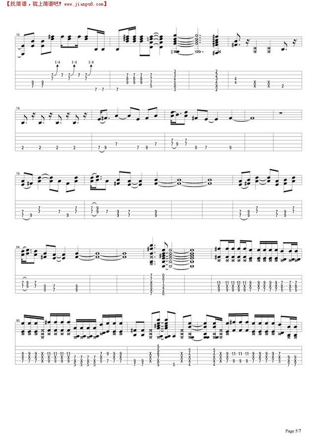 51st Anniversary吉他谱