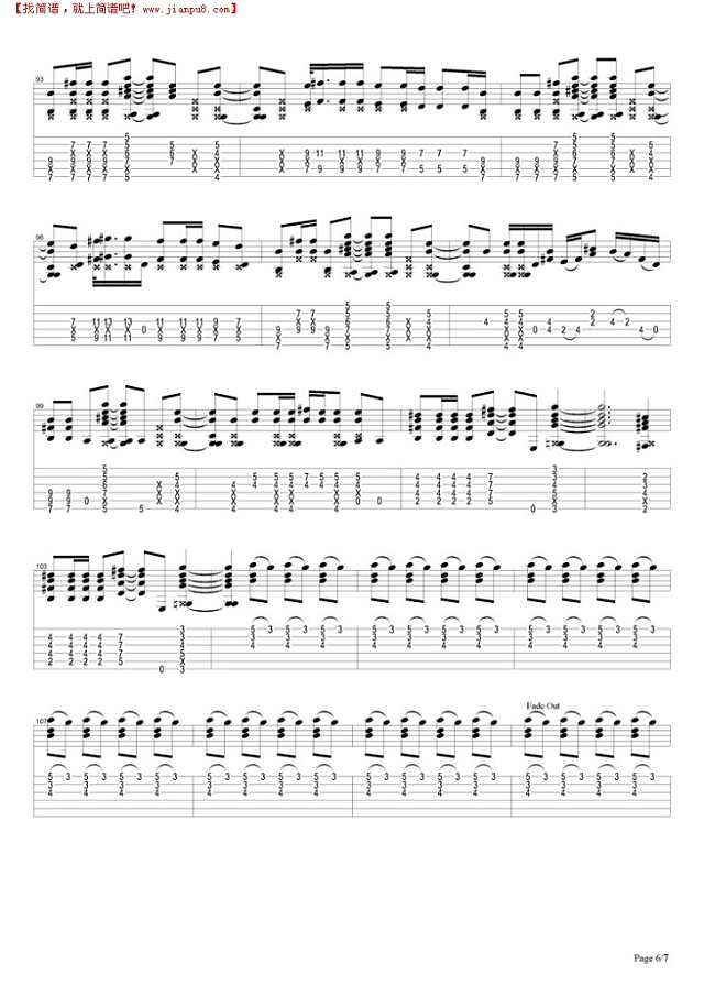 51st Anniversary吉他谱