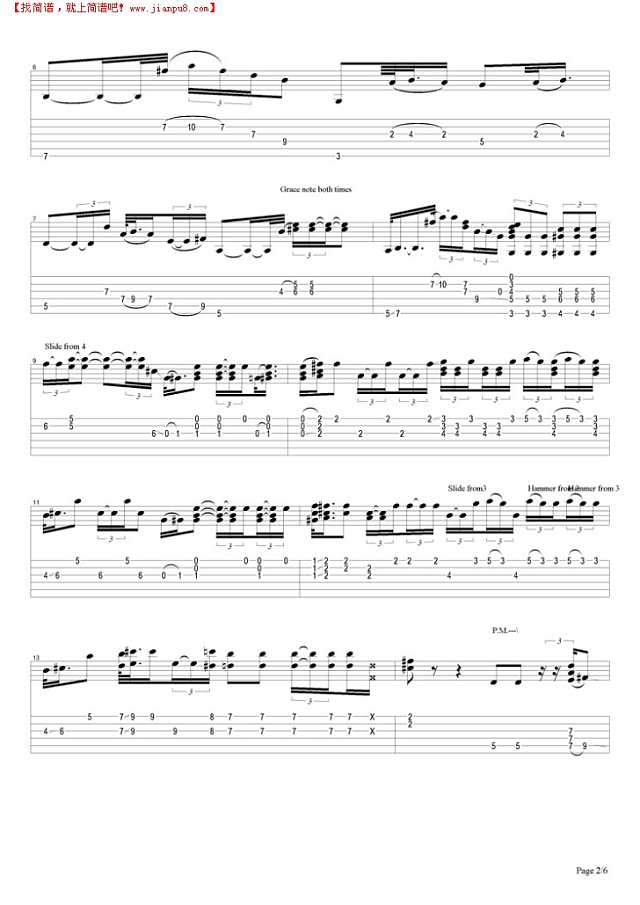 Bold As Love吉他谱