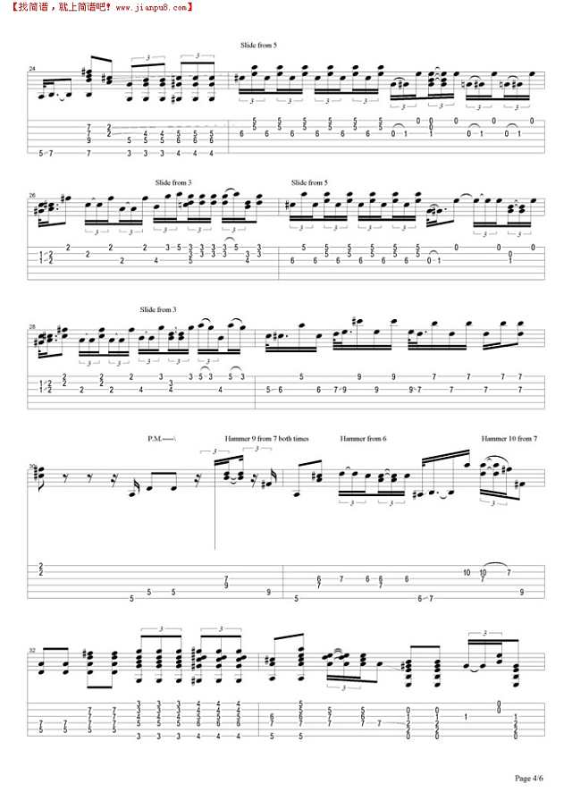 Bold As Love吉他谱