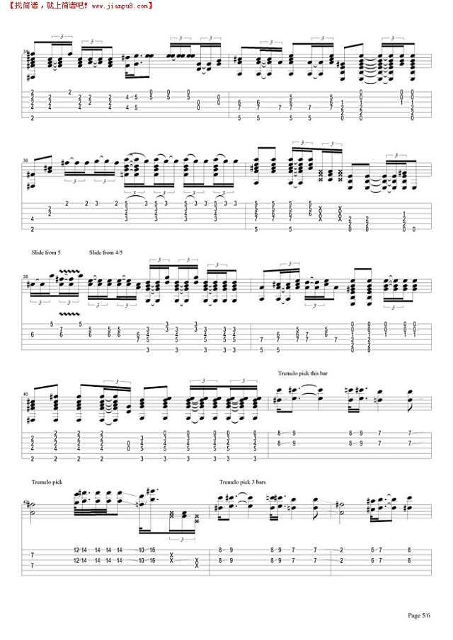 Bold As Love吉他谱