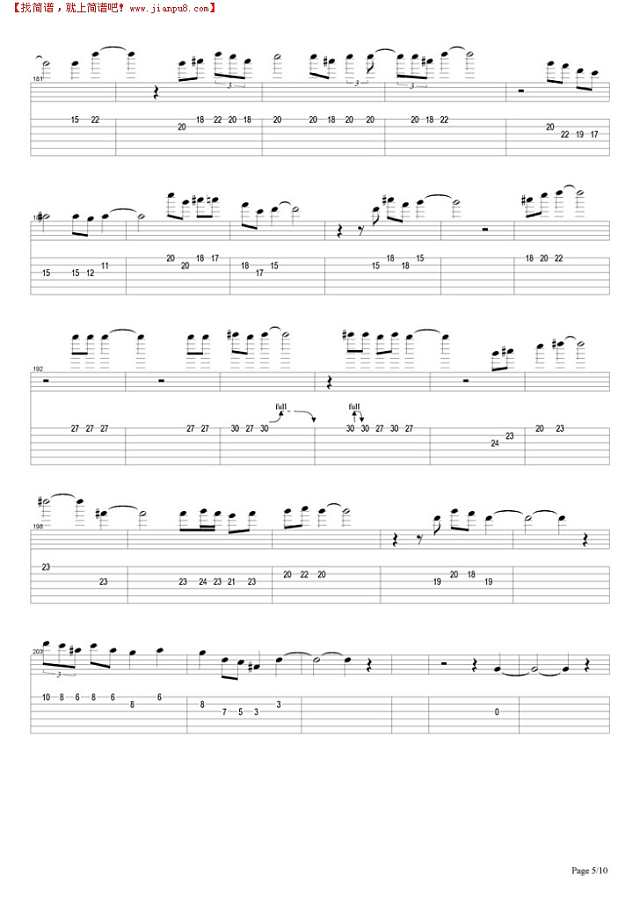 Shine On You Crazy Diamond (Parts I - V)吉他谱