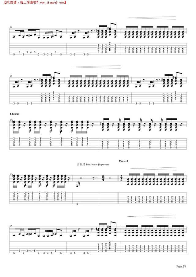 Living Loving Maid (She`s Just a Woman)吉他谱