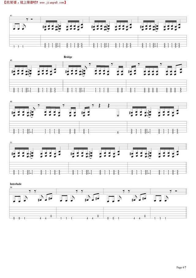 People = Shit吉他谱