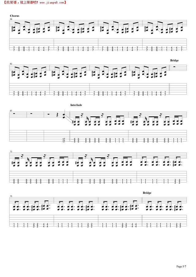 People = Shit吉他谱