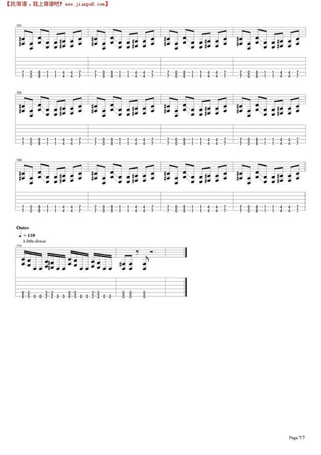 People = Shit吉他谱