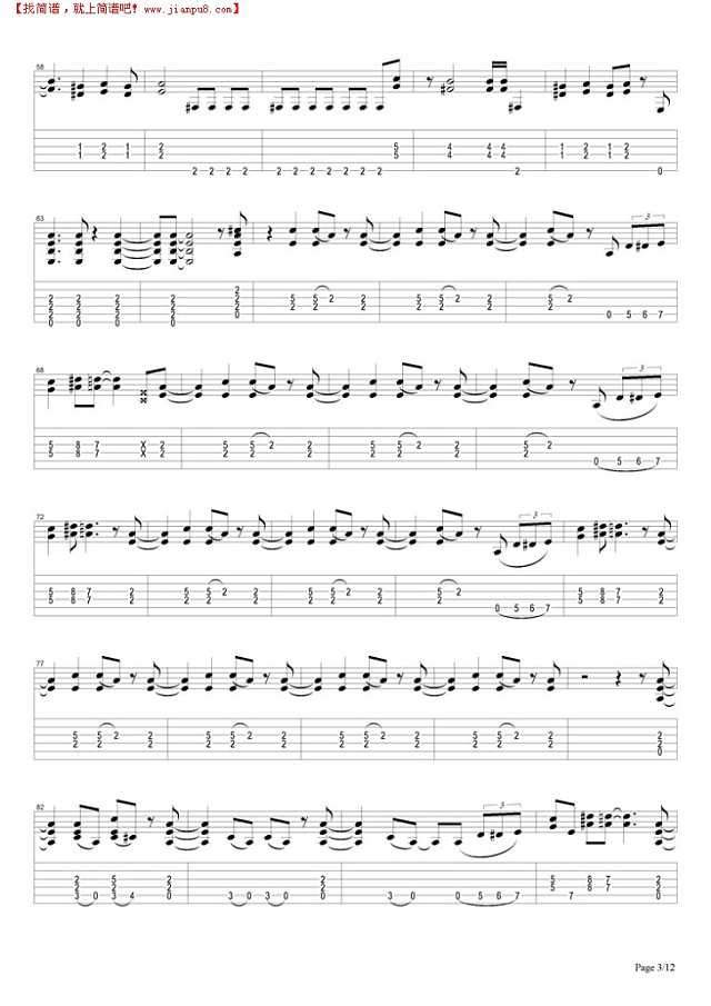 Hot For Teacher吉他谱