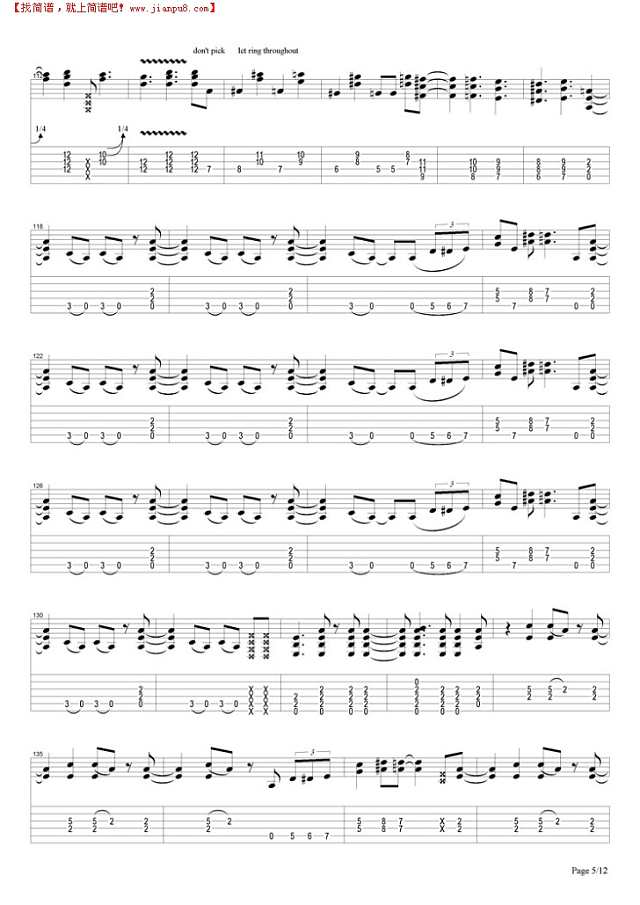 Hot For Teacher吉他谱