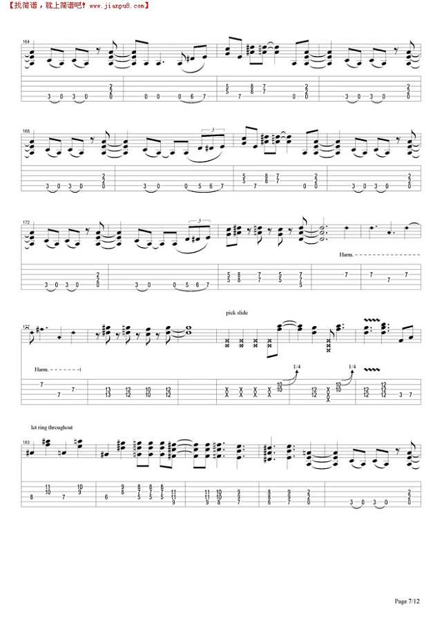 Hot For Teacher吉他谱