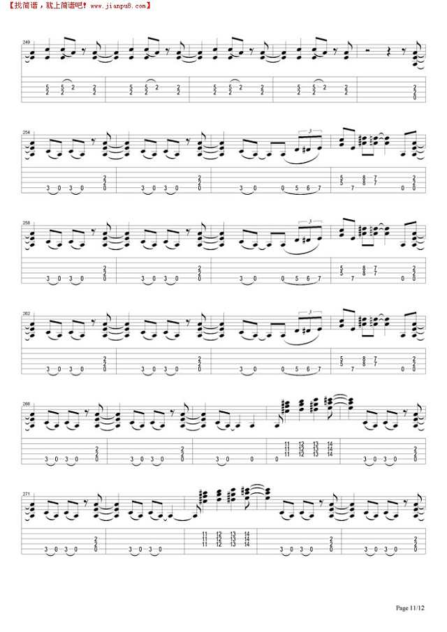 Hot For Teacher吉他谱