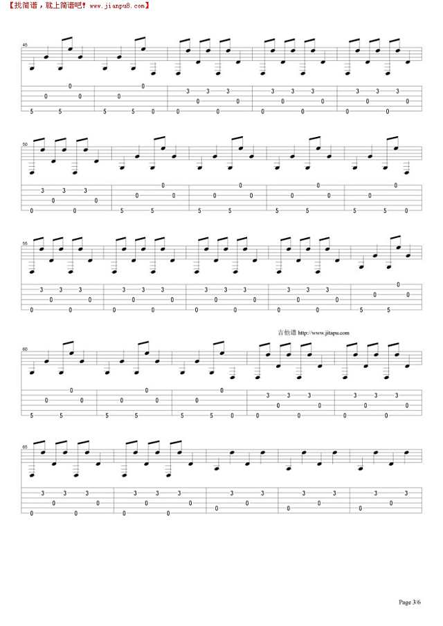 Going To California吉他谱