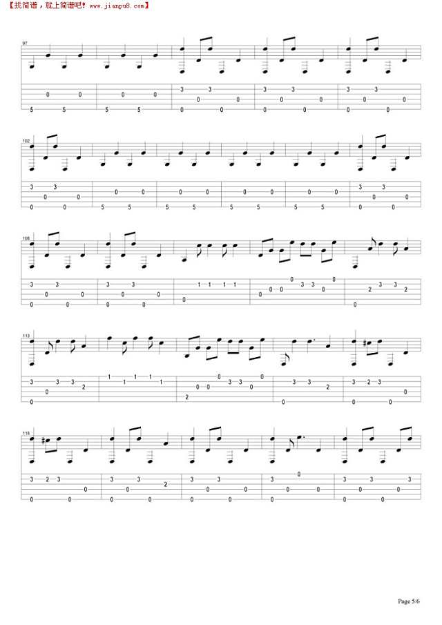 Going To California吉他谱