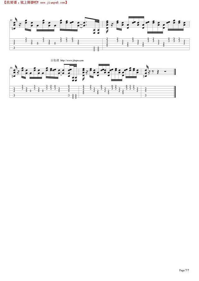 Little Guitars吉他谱