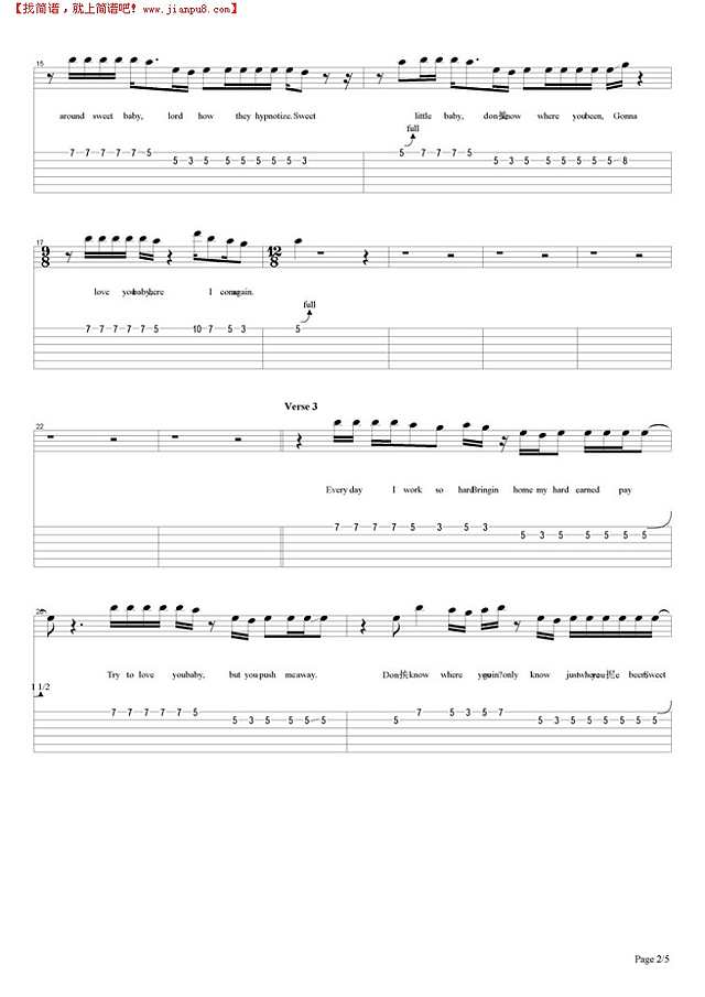 Dazed And Confused吉他谱