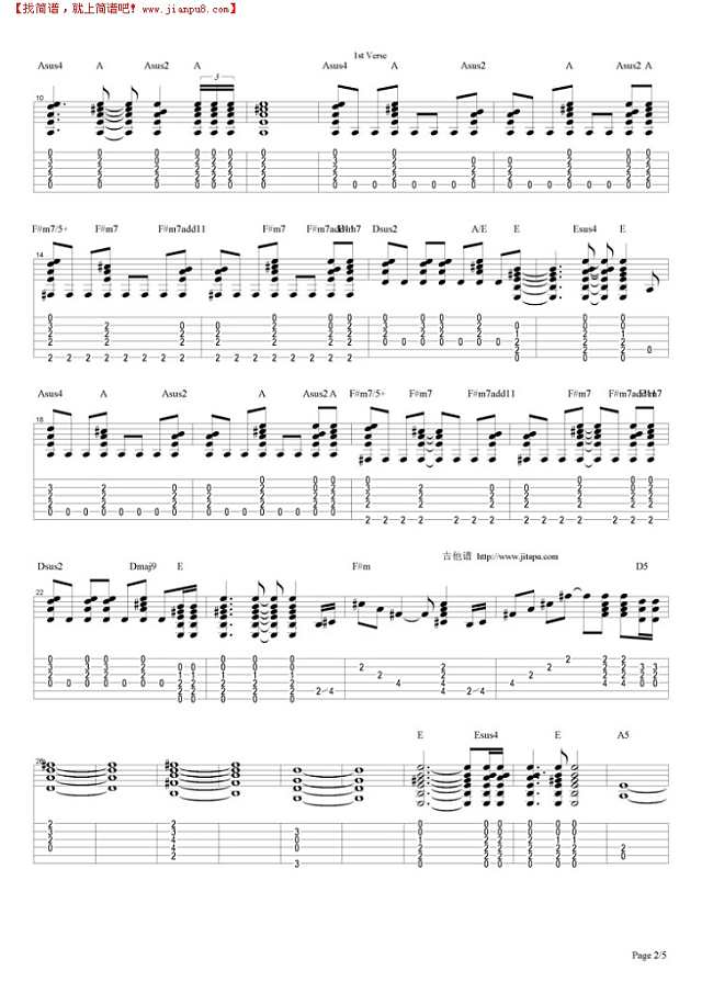 Can`t stop loving you吉他谱