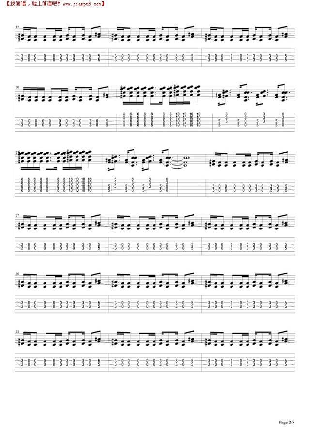 When The Levee Breaks吉他谱