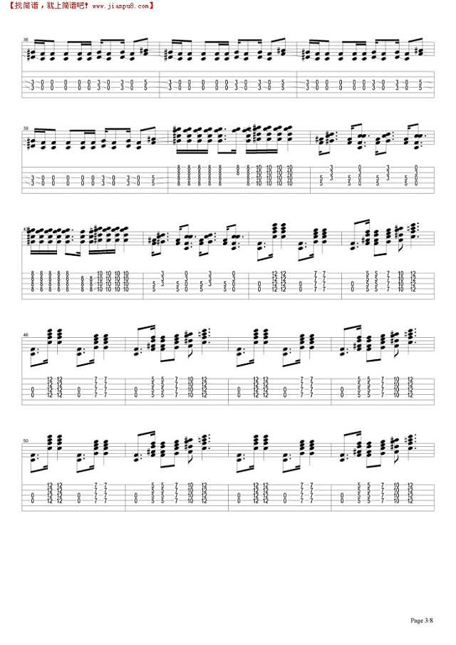 When The Levee Breaks吉他谱