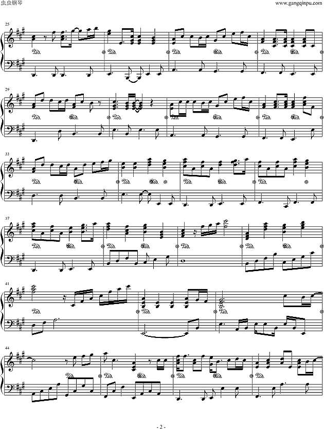 taers(钢琴版)钢琴谱