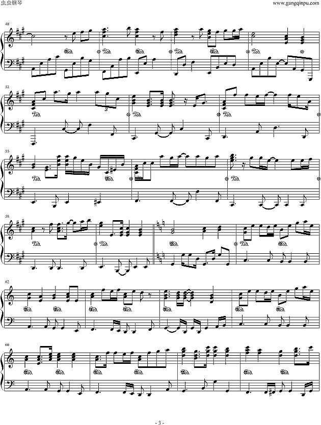 taers(钢琴版)钢琴谱