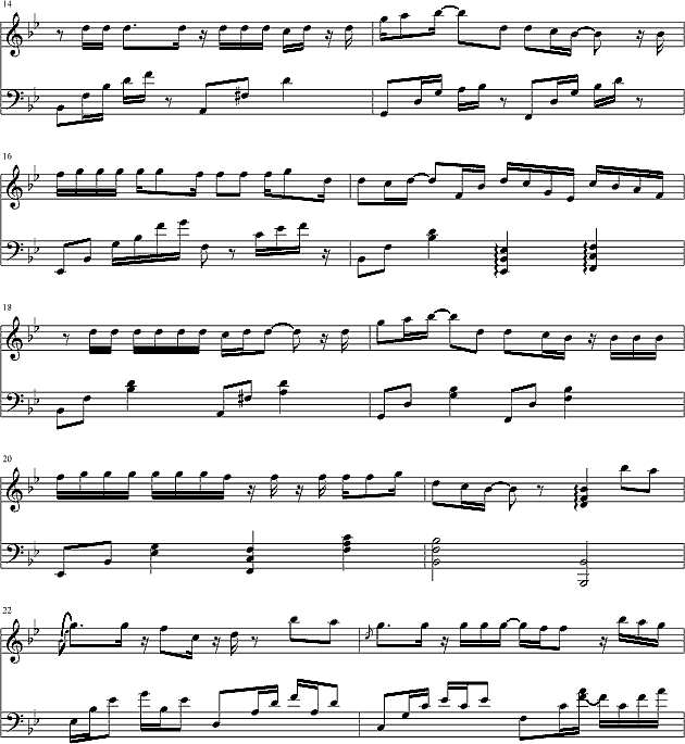 泪的告白-原名(ありがとう)钢琴谱