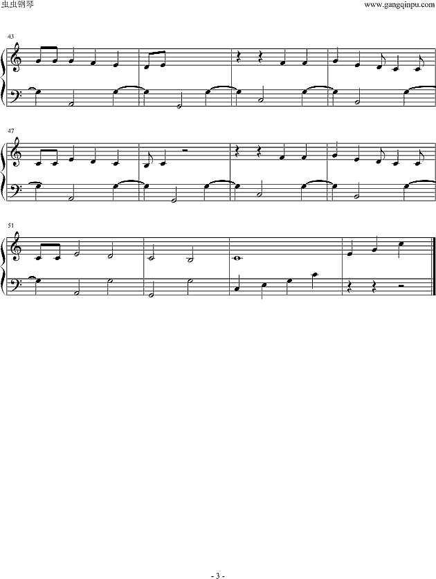 你为爱而生-You Were Born To Be Loved钢琴谱