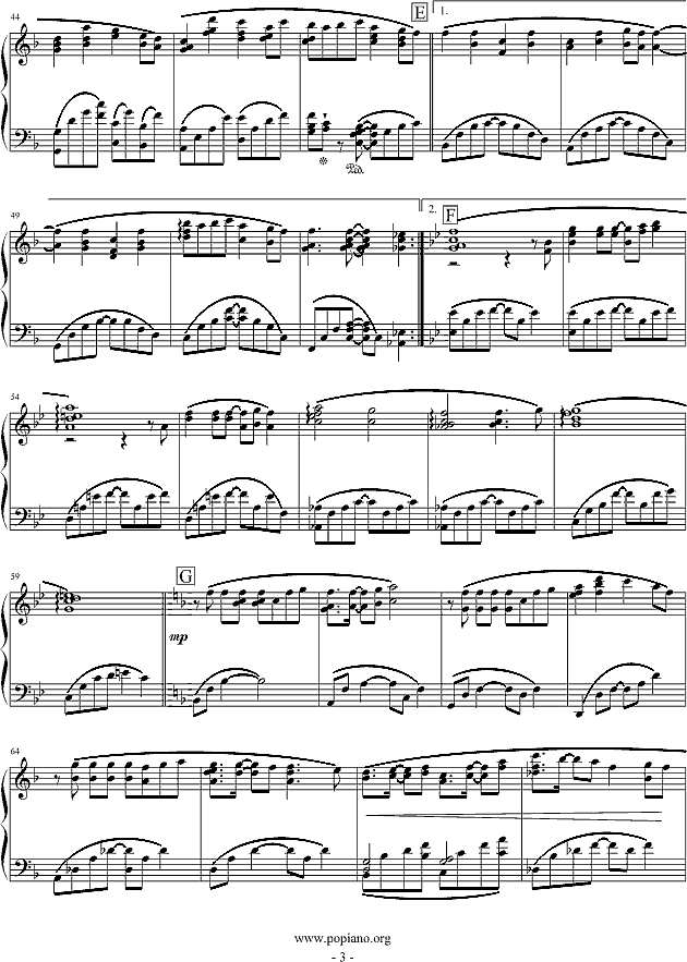 七色の明日~brand new beat钢琴谱