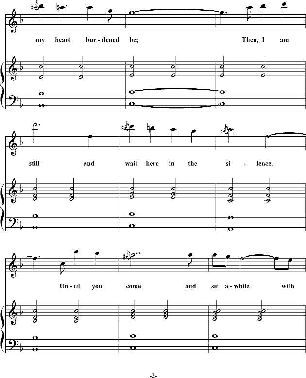 You Raise Me Up弹唱谱钢琴谱