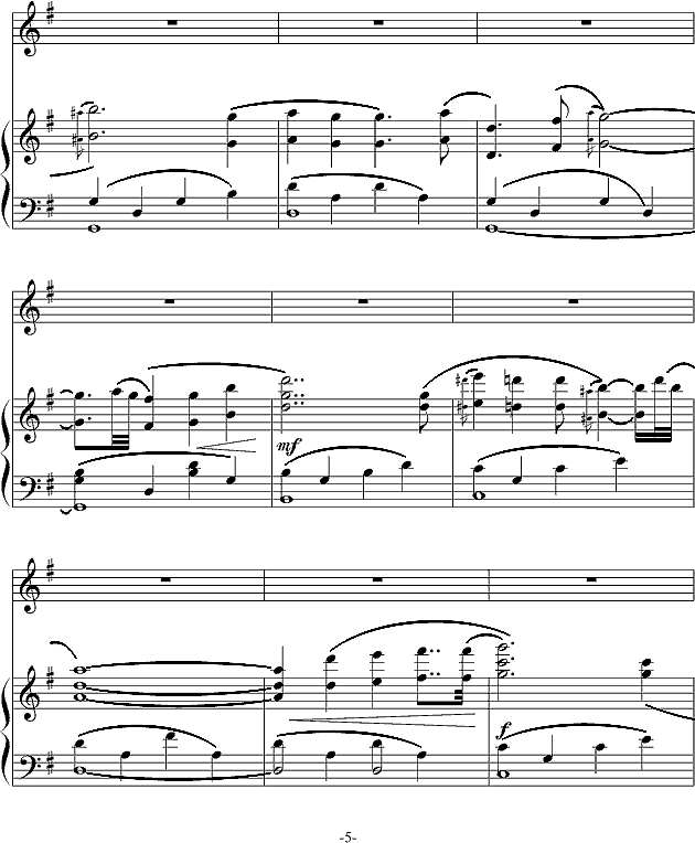 You Raise Me Up弹唱谱钢琴谱