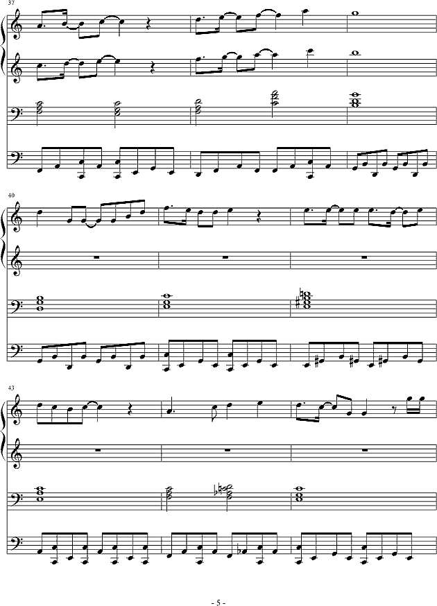 Dreams Come True钢琴谱