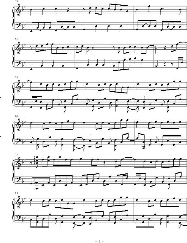 It’s  you钢琴谱钢琴谱