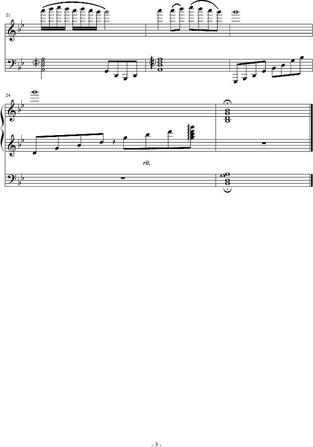 小变奏曲钢琴谱