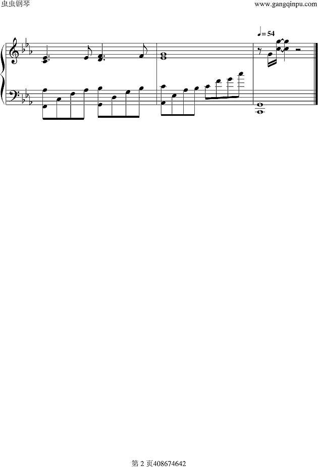 异度传说钢琴谱