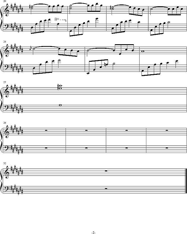 风儿带不走的泪水钢琴谱