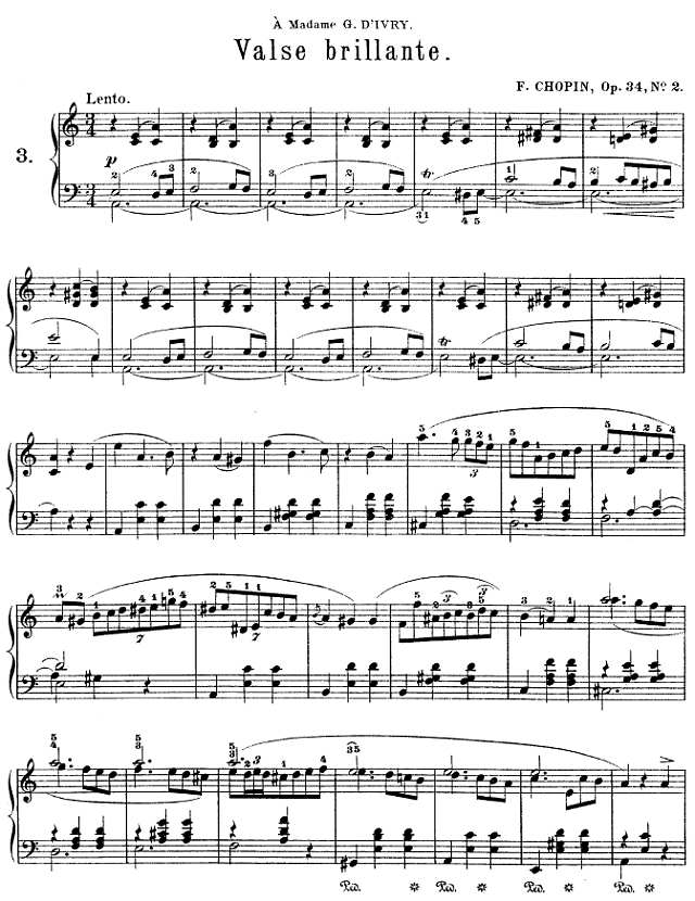 a小调圆舞曲作品34-2号钢琴谱
