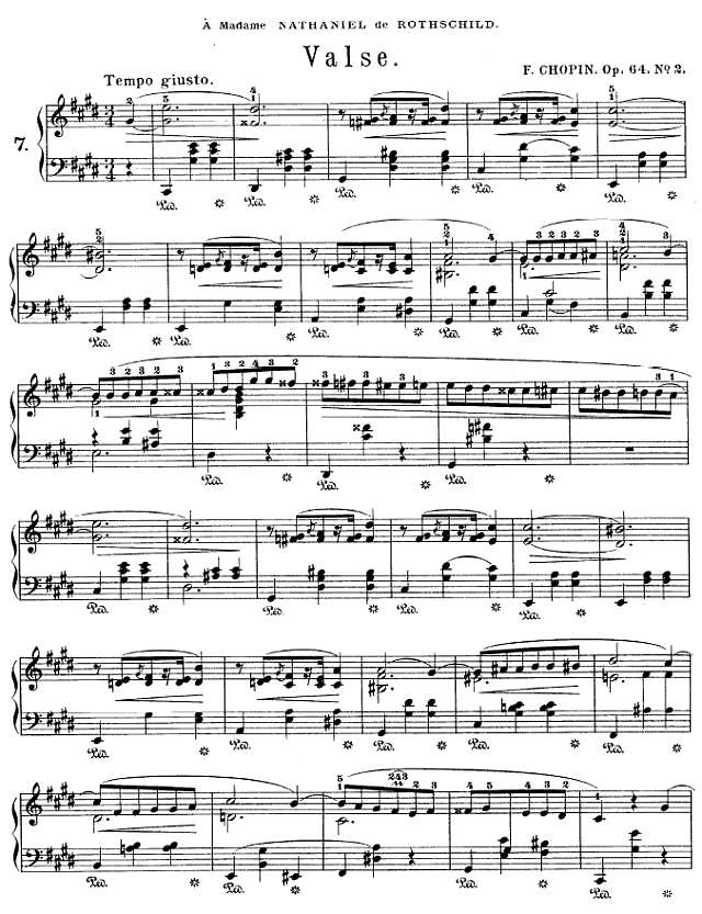 钢琴圆舞曲64-2钢琴谱
