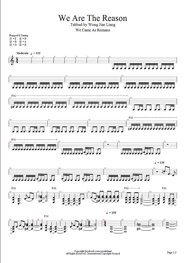 we are the reason简谱